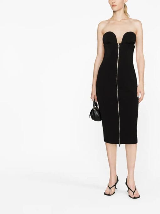 Off-White  strapless midi dress - Image 2