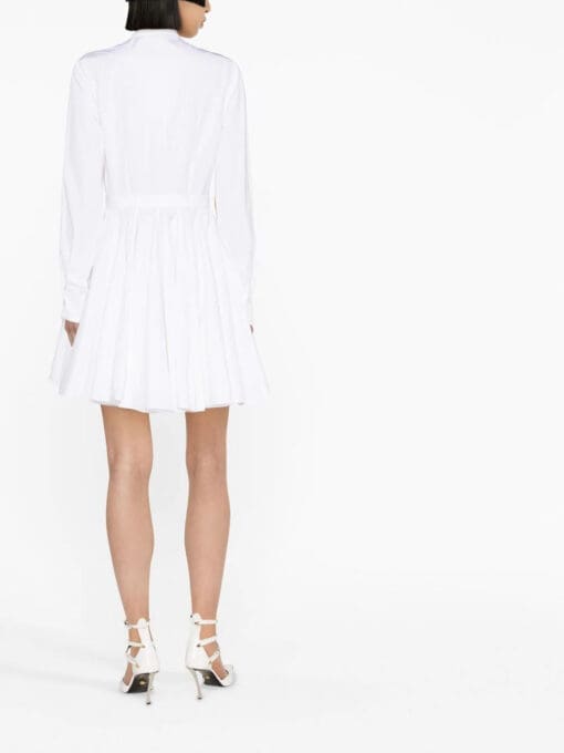 Alexander McQueen  flared shirt dress - Image 3