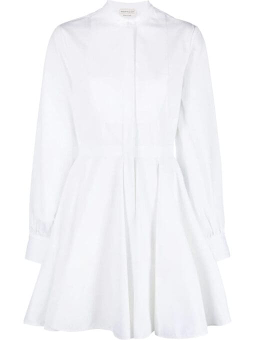 Alexander McQueen  flared shirt dress