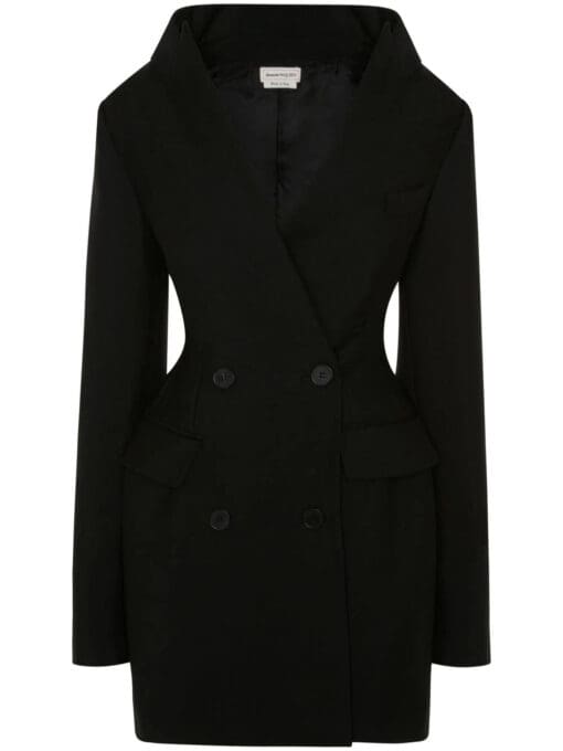 Alexander McQueen  double-breasted tailored dress