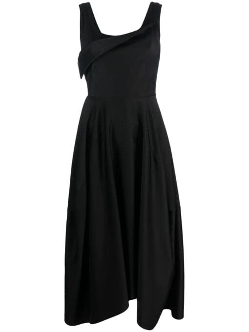 Alexander McQueen  sleeveless pleated maxi dress