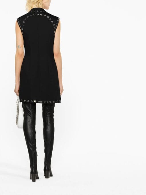 Alexander McQueen  double-breasted wool dress - Image 4