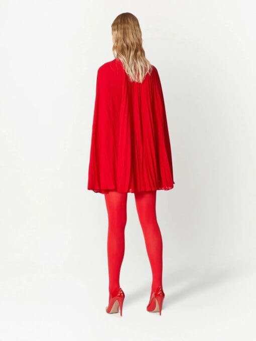 Valentino Garavani  cape-style dress - Image 4