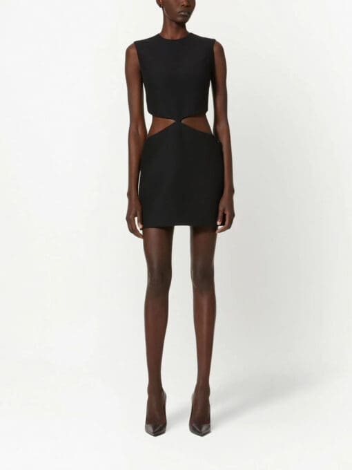 Valentino Garavani  sleeveless cut-out minidress - Image 3