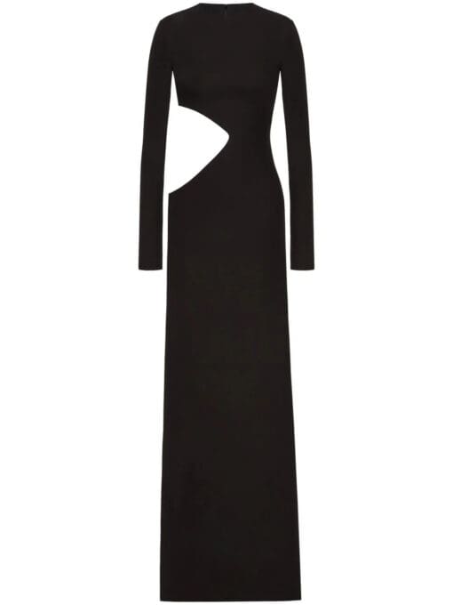 Valentino Garavani  cut-out silk gown