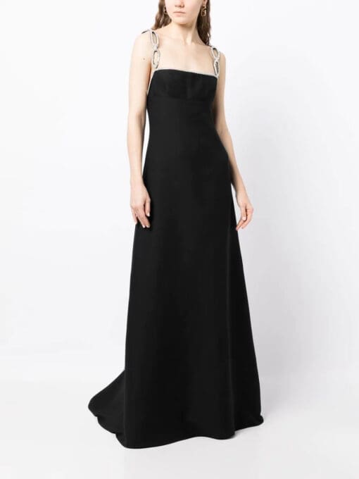 Valentino Garavani  crystal-embellished gown - Image 2