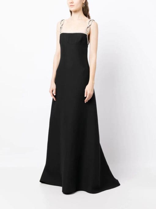 Valentino Garavani  crystal-embellished gown - Image 3