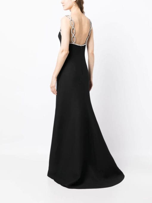 Valentino Garavani  crystal-embellished gown - Image 4