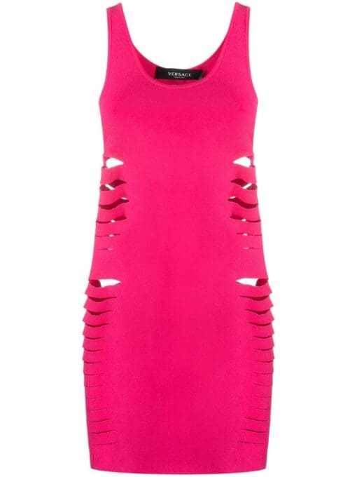 Versace  cut-out mini dress