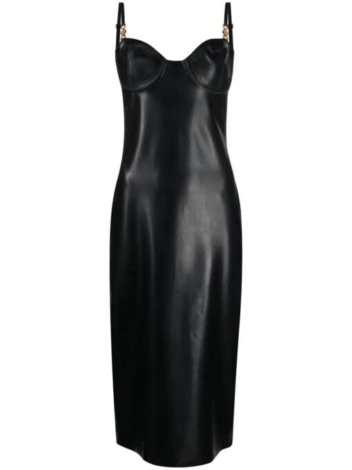 Versace  sweetheart-neck sleeveless dress