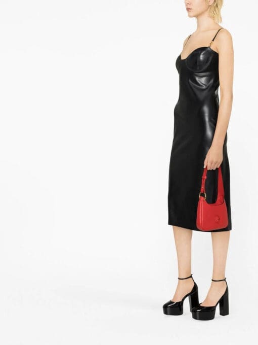 Versace  sweetheart-neck sleeveless dress - Image 3