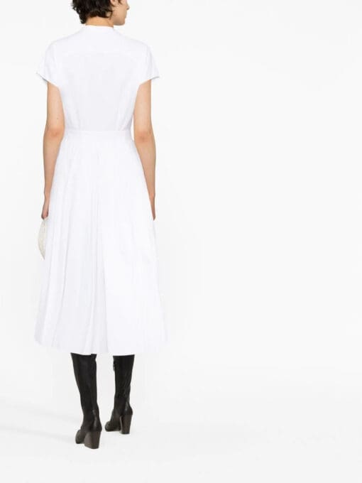 Alexander McQueen  cotton shirt dress - Image 4