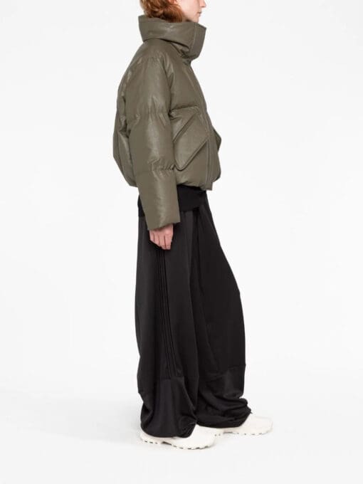 MM6 Maison Margiela  cropped padded down jacket - Image 2