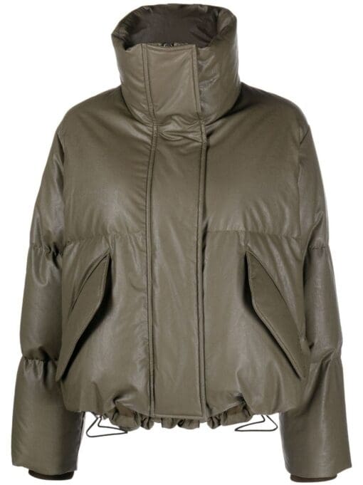 MM6 Maison Margiela  cropped padded down jacket