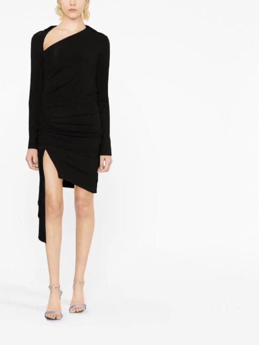 Off-White  asymmetric ruched minidress - Image 2