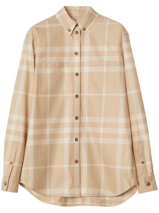 Burberry  check cotton shirt