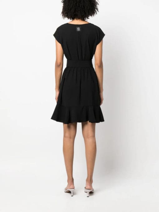 Armani Exchange  V-neck belted dress - Image 4