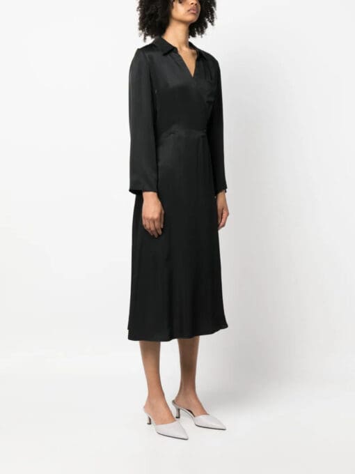 Armani Exchange  long-sleeve midi dress - Image 3