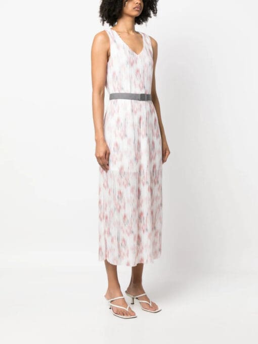 Armani Exchange  belted midi dress - Image 3