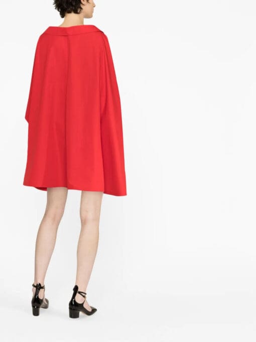 Valentino Garavani  cape cotton shirtdress - Image 3