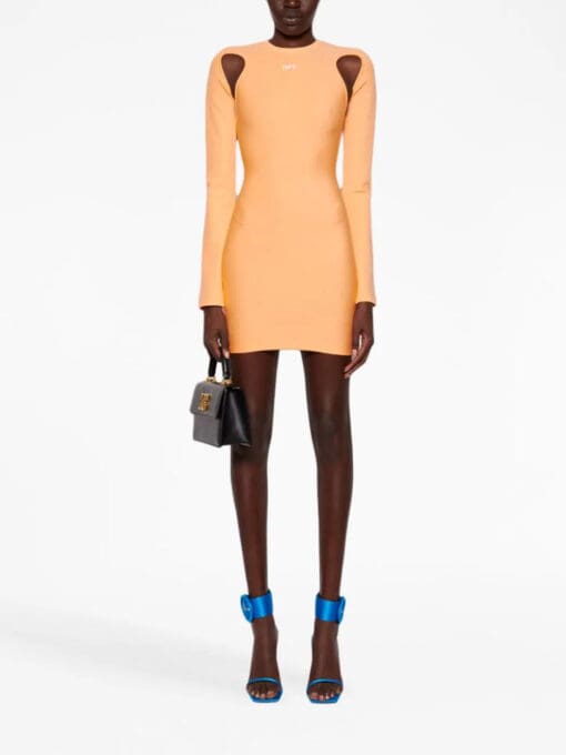 Off-White  Sleek cut-out minidress - Image 2