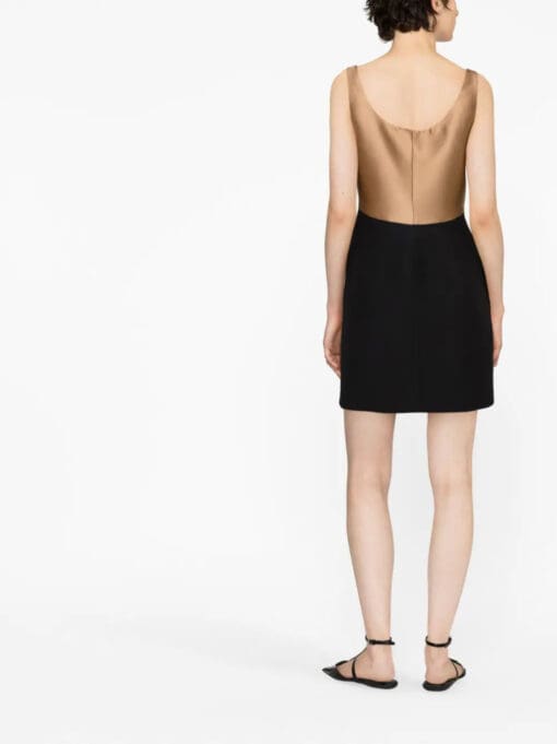 Valentino Garavani  colourblock minidress - Image 4