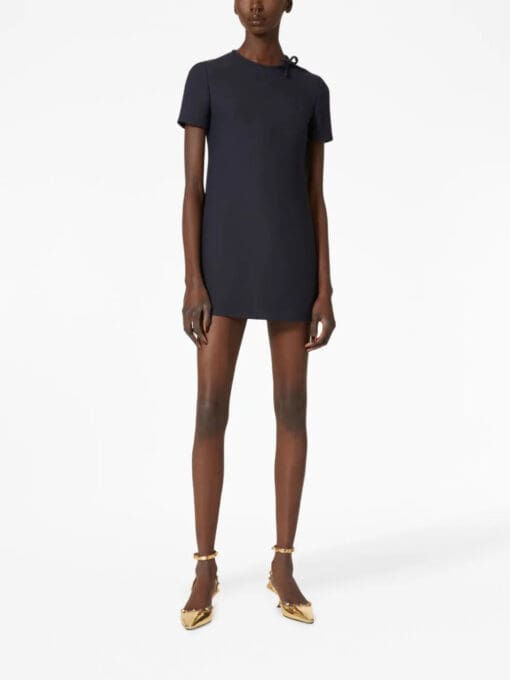 Valentino Garavani  Crepe Couture short dress - Image 3