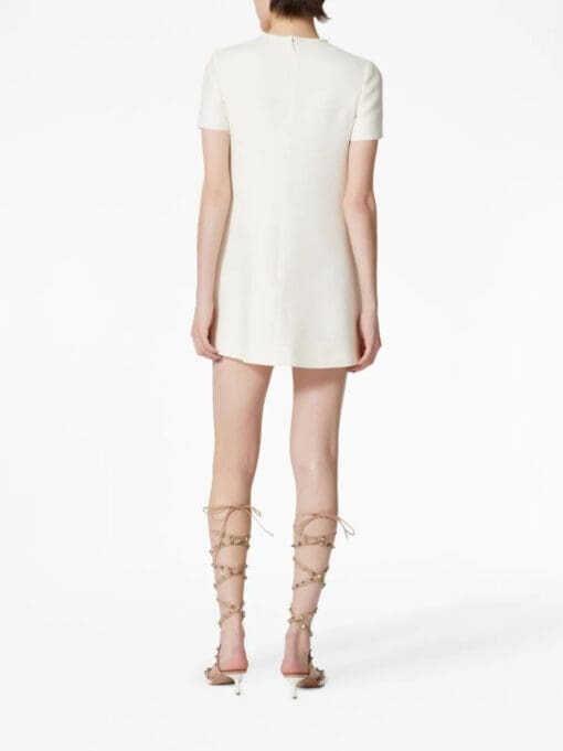 Valentino Garavani  Crepe Couture short dress - Image 4