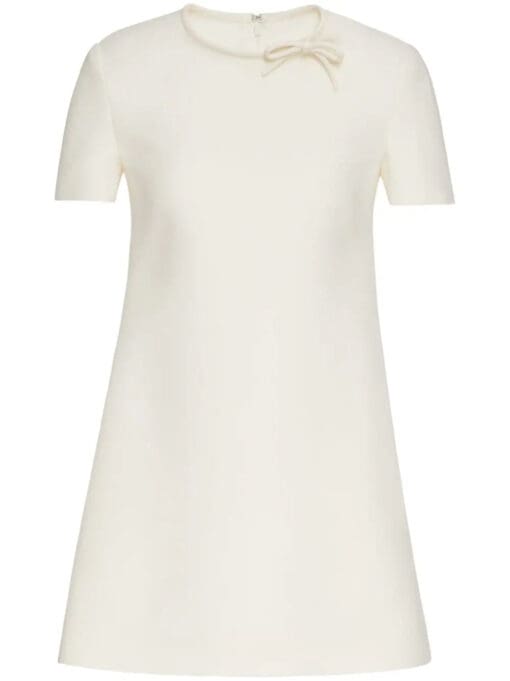 Valentino Garavani  Crepe Couture short dress