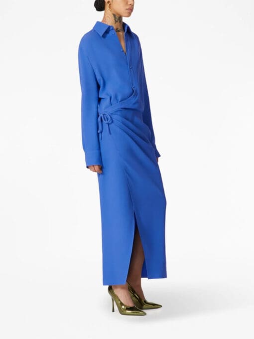 Valentino Garavani  Cady Couture silk shirtdress - Image 2