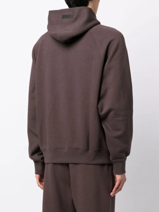 FEAR OF GOD ESSENTIALS  Essentials logo-print hoodie - Image 4