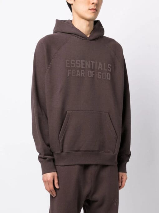 FEAR OF GOD ESSENTIALS  Essentials logo-print hoodie - Image 3