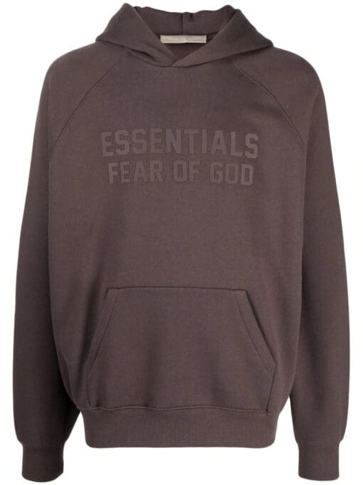 FEAR OF GOD ESSENTIALS  Essentials logo-print hoodie