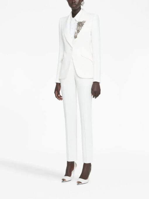 Alexander McQueen  Victorian Jewel single-breasted blazer - Image 3