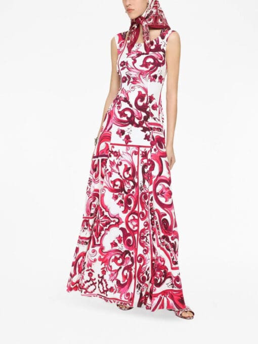 Dolce & Gabbana  graphic-print sleeveless dress - Image 2