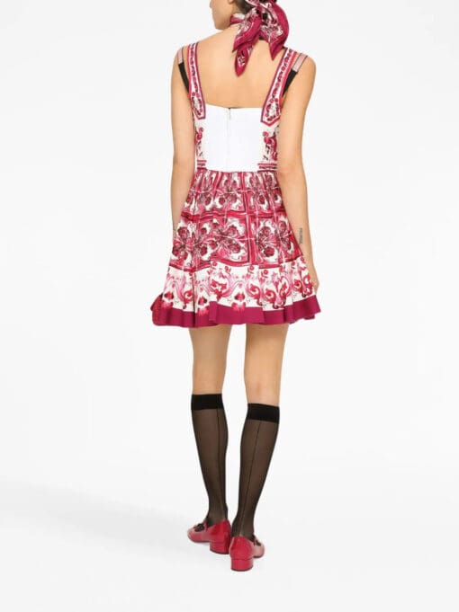 Dolce & Gabbana  graphic-print sleeveless dress - Image 3