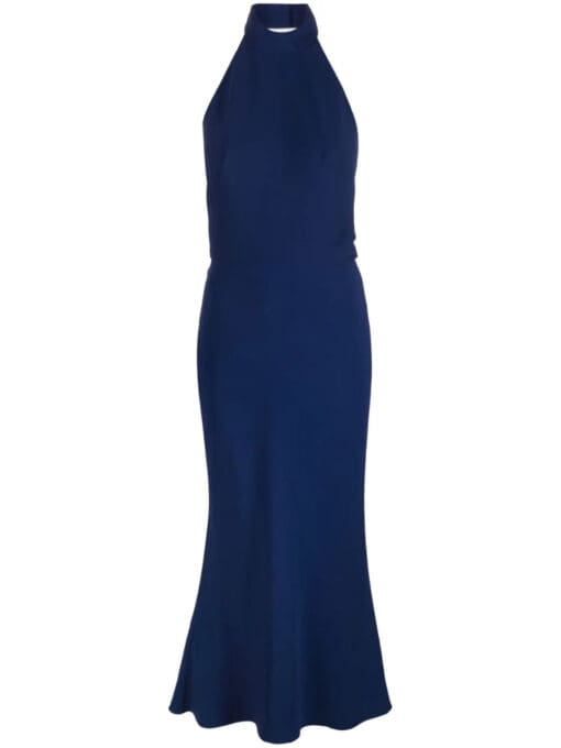 Alexander McQueen  halterneck midi dress