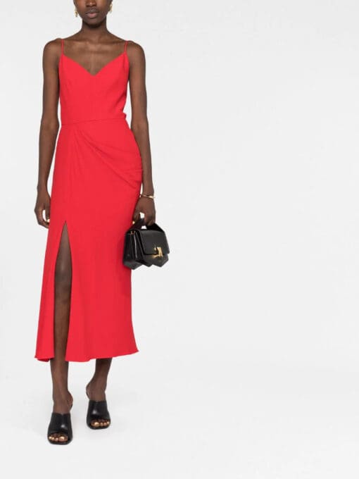 Alexander McQueen  draped mid-length dress - Image 2