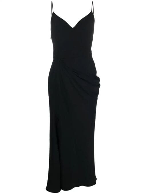 Alexander McQueen  draped mid-length dress