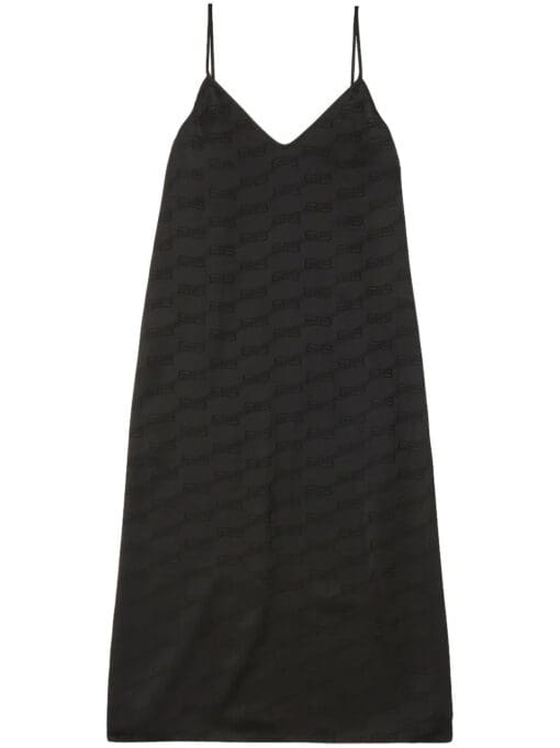 Balenciaga  BB Monogram slip dress