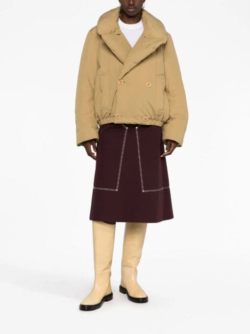 Lemaire  wide-lapels puffer jacket - Image 2