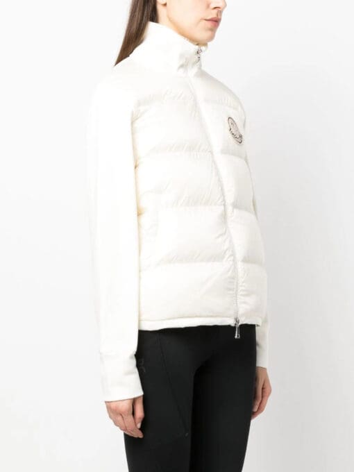 Moncler  knitted-panel padded jacket - Image 3