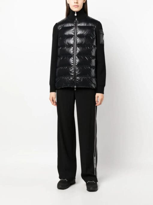 Moncler  knit-sleeve padded jacket - Image 2