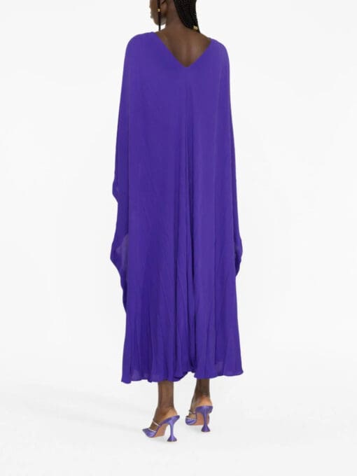 Valentino Garavani  pleated silk-georgette gown - Image 3