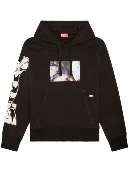 Diesel  graphic-print oversized hoodie