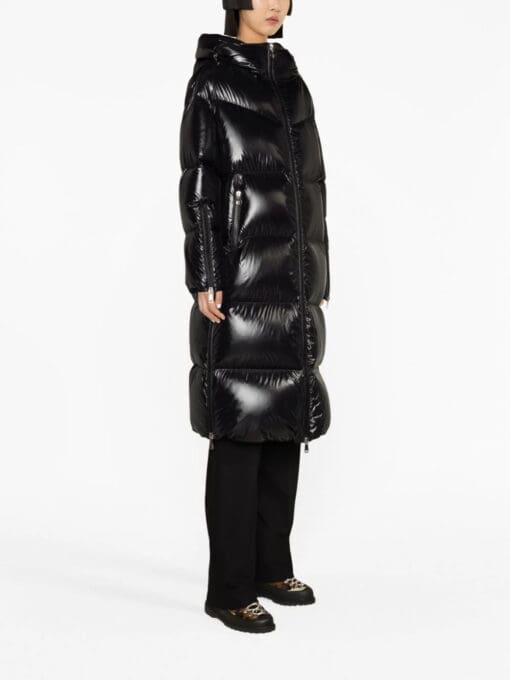 Moncler  long down hooded jacket - Image 3