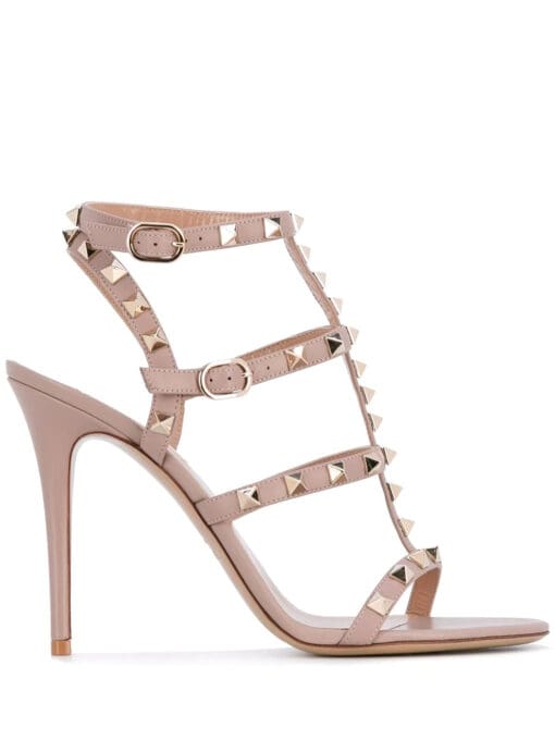 Valentino Garavani  Rockstud 10mm ankle-strap sandals