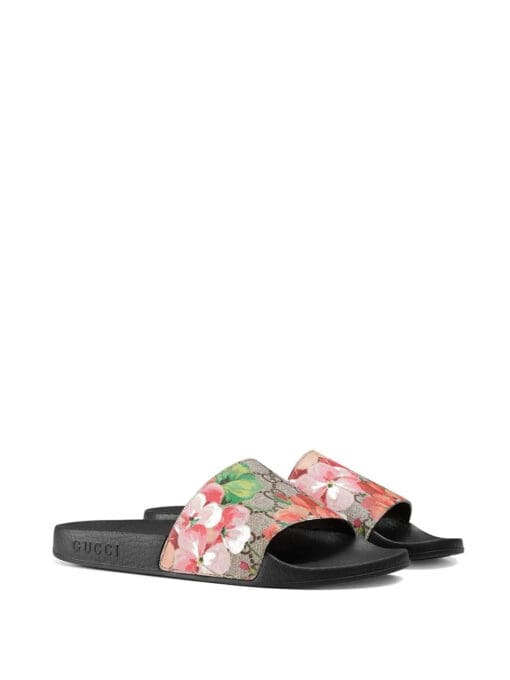 Gucci  GG Blooms Supreme slide sandals - Image 2