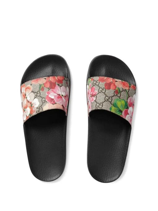 Gucci  GG Blooms Supreme slide sandals - Image 4