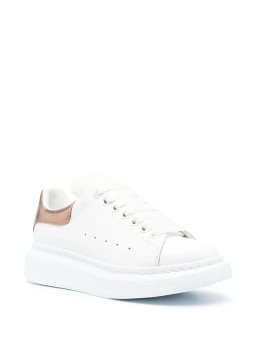 Alexander McQueen  Oversized leather sneakers - Image 4